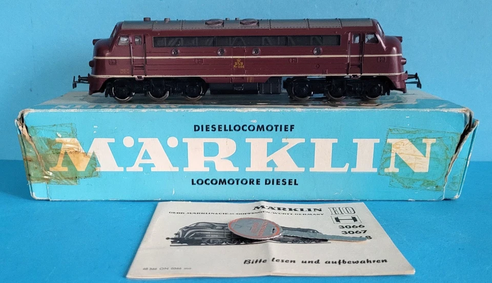 Märklin H0 # 3067 Nohab DSB MY 1106 - 3. version 1966. Okt + Anw. - Bild 3 von 4