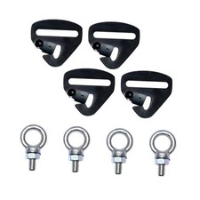4 Pack Quick Release Mount for 2 Inch Harness 4 Point and 5 Point Compatible
