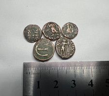 Lot of 5 Ancient Roman Coins