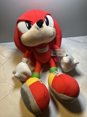Sonic the Hedgehog Knuckles Red Plush 11  Stuffed Toy Factory Sega 2021