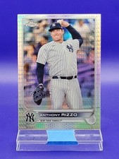 Anthony Rizzo 2022 Topps Chrome Sonic Prism Refractor SP 🔥 Yankees