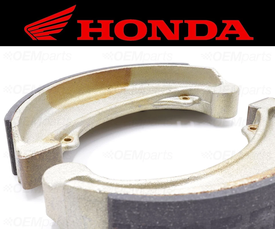 Set of (2) Honda FRONT Brake Shoes #45120-354-670 (See Fitment Chart) Foto 2 de 4
