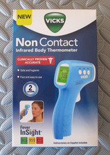 Vicks Non-Contact Infrared Body Thermometer for Forehead VNT275US