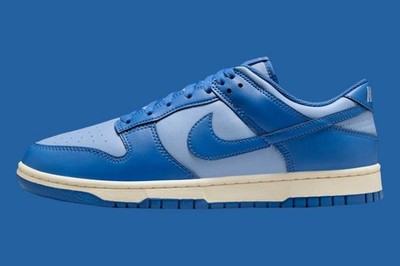 Nike Dunk Low Retro Psychic Blue Sail Casual Sneakers HF5441-400 Men's Sizes