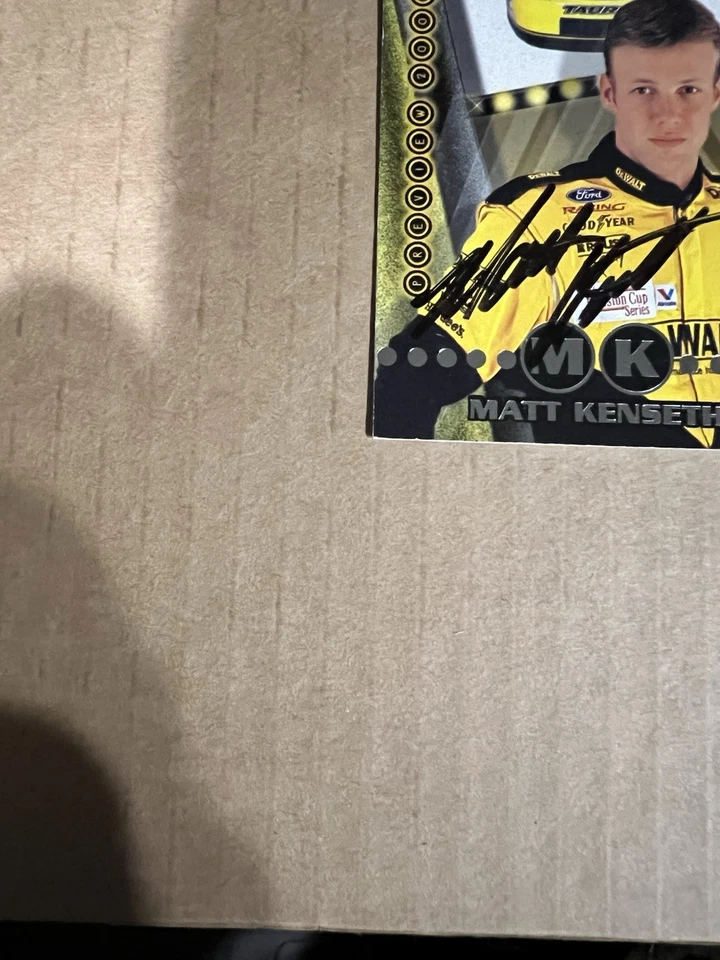 AUTOGRAPHED MATT KENSETH 2000 High Gear Wheels #66 NASCAR Racing Card - Image 2 of 4