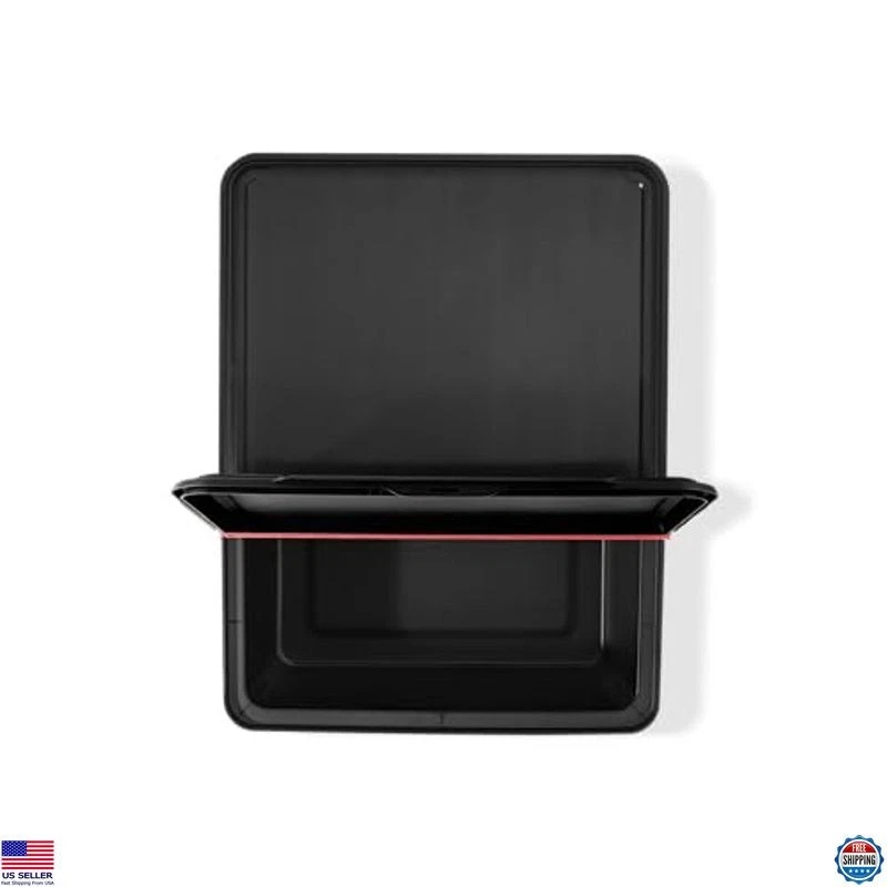 Cubo de almacenamiento exterior Weber, plástico duradero, gran capacidad, resistente a la intemperie, Foto 2 de 4