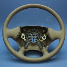 Gm Oem Dented Medium Neutral Vinyl Steering Wheel 22622835 For 01-03 Malibu