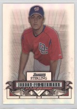 2008 Bowman Sterling Prospects Refractor 162/199 Jordan Zimmermann #BSP-JZ 00tx