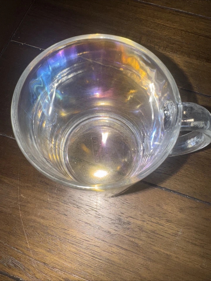 Rae Dunn  18 Oz. Glass Mug “POSITIVITY PLEASE”  Coffee Cup - Image 3 of 4