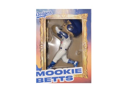 MOOKIE BETTS LA DODGERS BOBBLEHEAD SGA 08/30/2021 BRAND NEW IN BOX