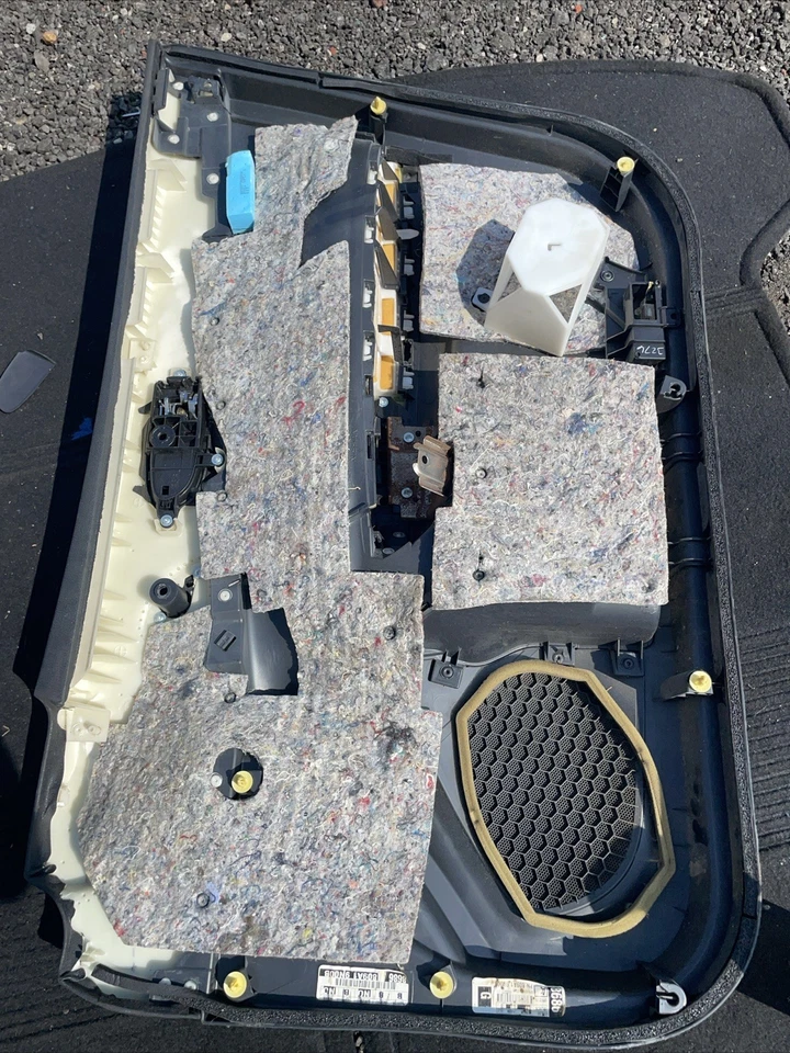 Nissan Máxima S 2011 panel de moldura de puerta del conductor delantero izquierdo OEM+ Foto 2 de 3