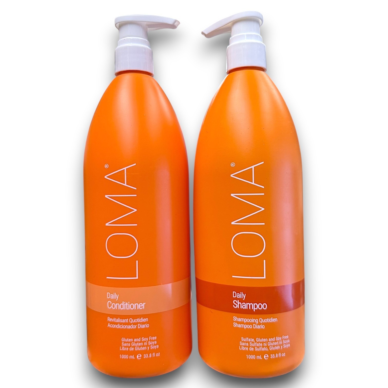 Loma Daily Shampoo and Conditioner 338 oz 1000 ml DUO- NEW 9890₽