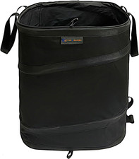 19 Gallon Square Collapsible Yard Waste Bin, Collapsible Trash Can for Collectin