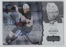 2023-24 Upper Deck Ice Rookies White Snowflake Auto Milos Kelemen #141 Auto 2u9