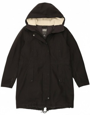 Helly Hansen Damen Parka Jacke mit Kapuze UK 14 Large schwarz Nylon AN01