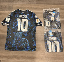 Authentic Argentina Away kit, Lionel Messi #10 Size L and Size XL