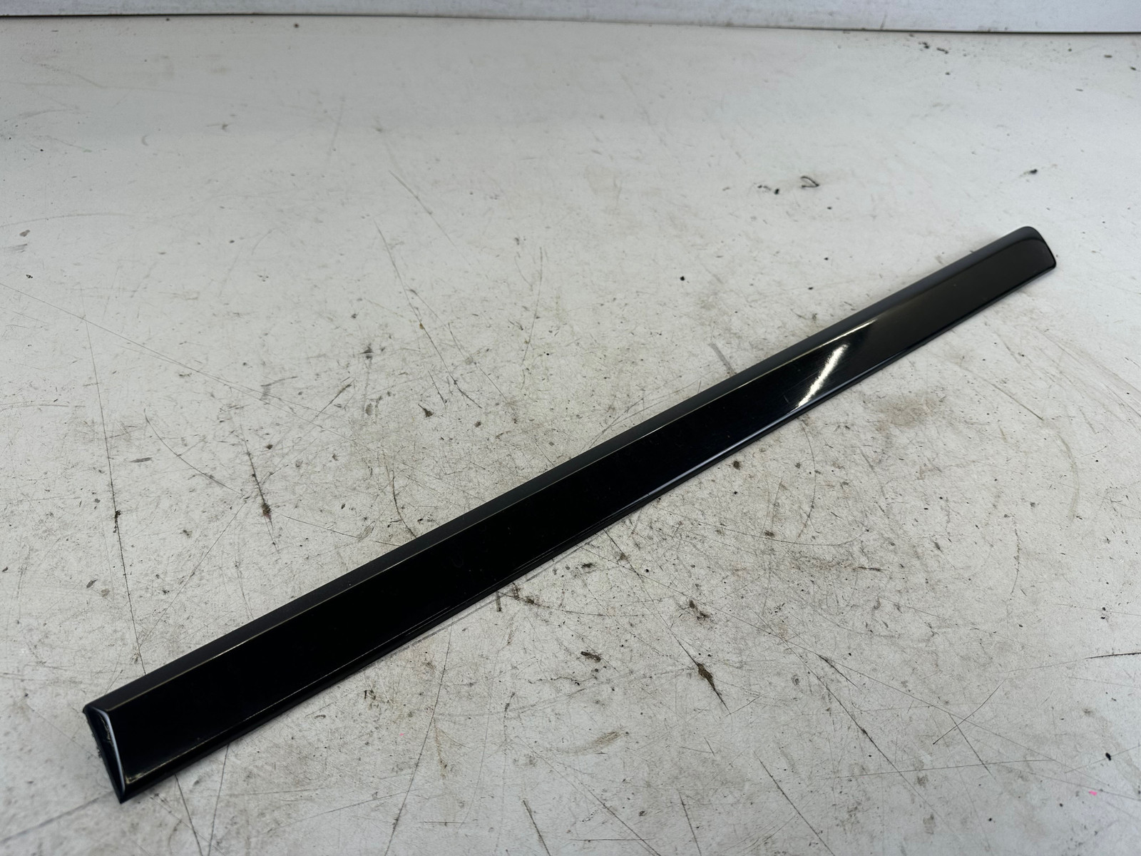 Audi S4 Left Rear Door Rub Strip Molding Black B6 04-06 OEM