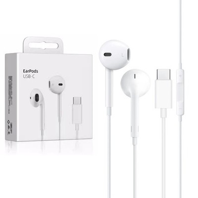 Original Apple EarPods mit USB-C TYP-C weiss für iPhone 15 16 17 Serien