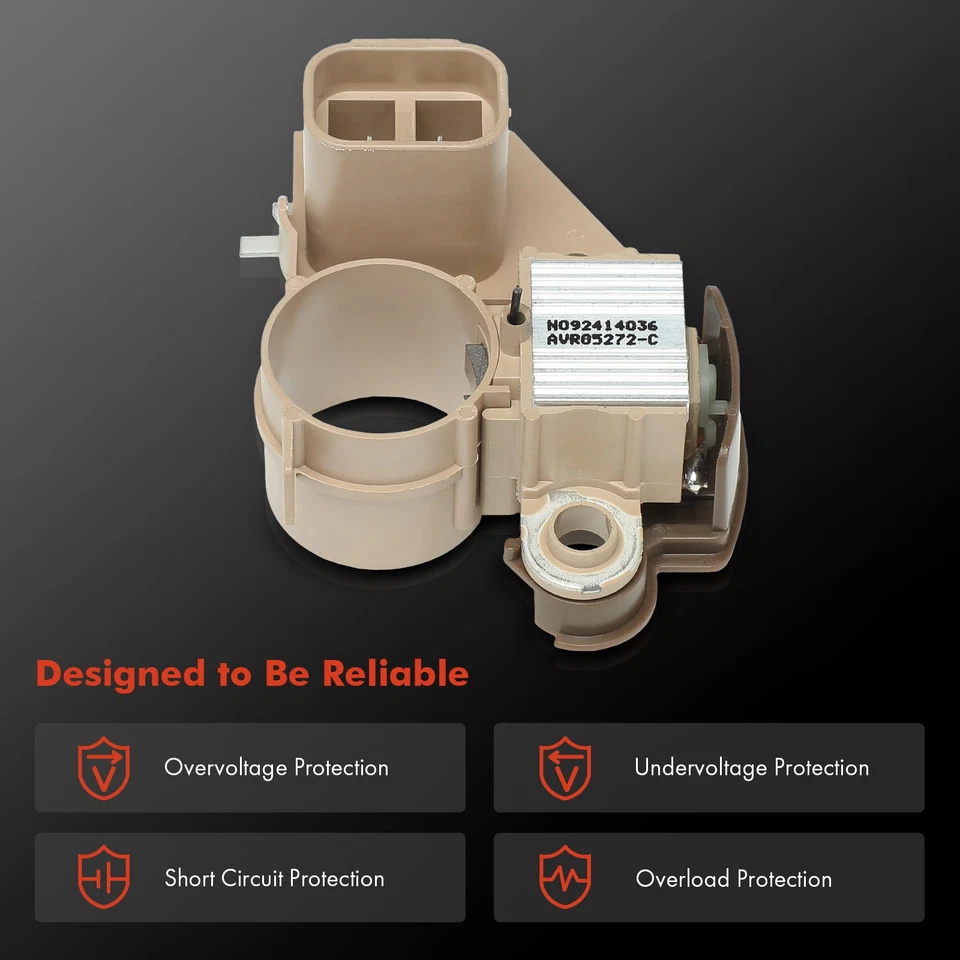 Regulador de voltaje del alternador para Hyundai Elantra Chrysler Dodge Mitsubishi Eagle Foto 4 de 4