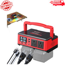 Inverter di Potenza 350W Compatibile con Batterie Milwaukee 18V: Power Stat Portatile