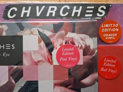 Chvrches - 3x col. Vinyl Australia (The bones + Love is dead + Every open eye)