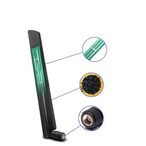 5G 600-6000MHz 18dBi SMA Male Inner Pin Omni Directional Full Band WIFI Antenna - Photo 11/14
