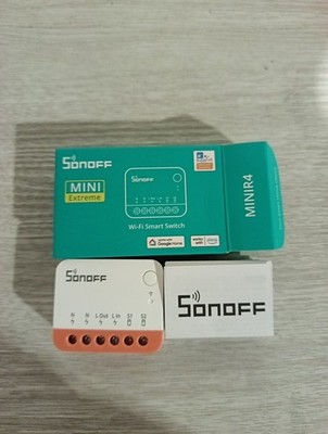 Sonoff Minir4 WiFi 2 Wege Smart Switch Modul 10A Smart Home App Sprachsteuerung