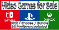 Tested Video Games- All Platforms: PlayStation- Nintendo- XBOX Choose/Bundle/Lot