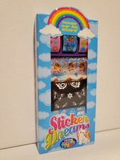 Lisa Frank Sticker Dreams Rainbow Unicorn Butterflys Hearts Dragonfly Smiley NIB