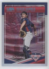 2018 USA Baseball Stars & Stripes Longevity Holo Foil 53/99 Hagen Danner #88 kf4