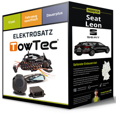 Elektrosatz 13-pol spezifisch für SEAT Leon 09.2012-05.2015 NEU TowTec