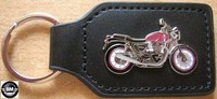 SchlüSselanhäNger Triumph Street Twin Rot Red Modell 2016 Motorrad Moto Art 1308
