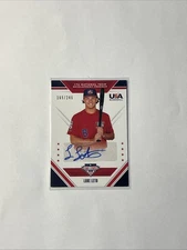 2020 Panini USA Baseball Stars And Stripes - Luke Leto Auto /246 #17U-LL