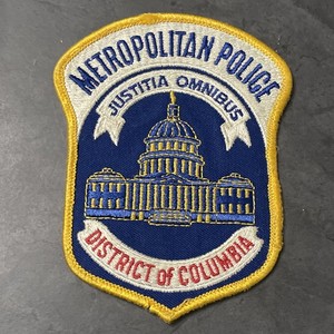Washington D.C. - Metropolitan Police Department - "Justita Omnibus" Patch -104