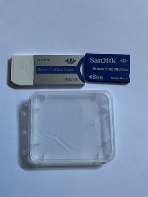1pcs 8gb sandisk Sony compatible Memory Stick Pro duo +adapter for Sony Cam