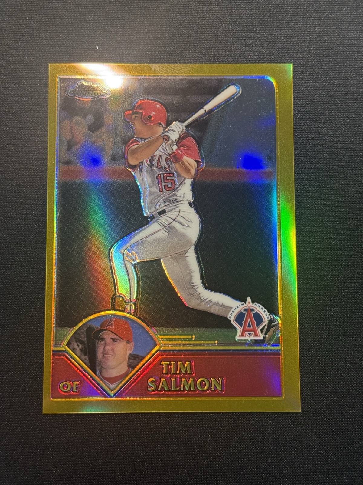 2003 Topps - Tim Salmon #448 Gold /449