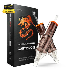 20 Pcs 1217M1 Standard Disposable Tattoo Needle Cartridges - 20 Pack of Magnum N