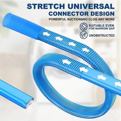 Trockner Entlüftung Reiniger Kit Universal Staubsauger Schlauch Aufsatz Fusselentferner Bürste UK
