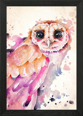 Owl Be Alright Gerahmtes Wandbild Poster Leinwanddruck Bild