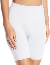 5 Pack Vanity Fair Radiant 12674 Comfortably Smooth Slip Short White Sz- 10 / 3x