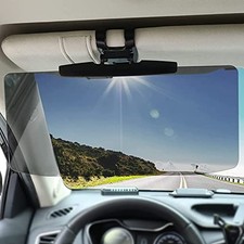 Sun Visor for Car Anti Glare 33CM 13 in  14.5CM 5.7inch Black-1PCS