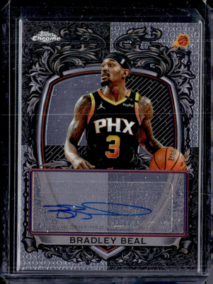 2025-26 Topps Chrome #SS-BB Bradley Beal Signature Style Auto | eBay
