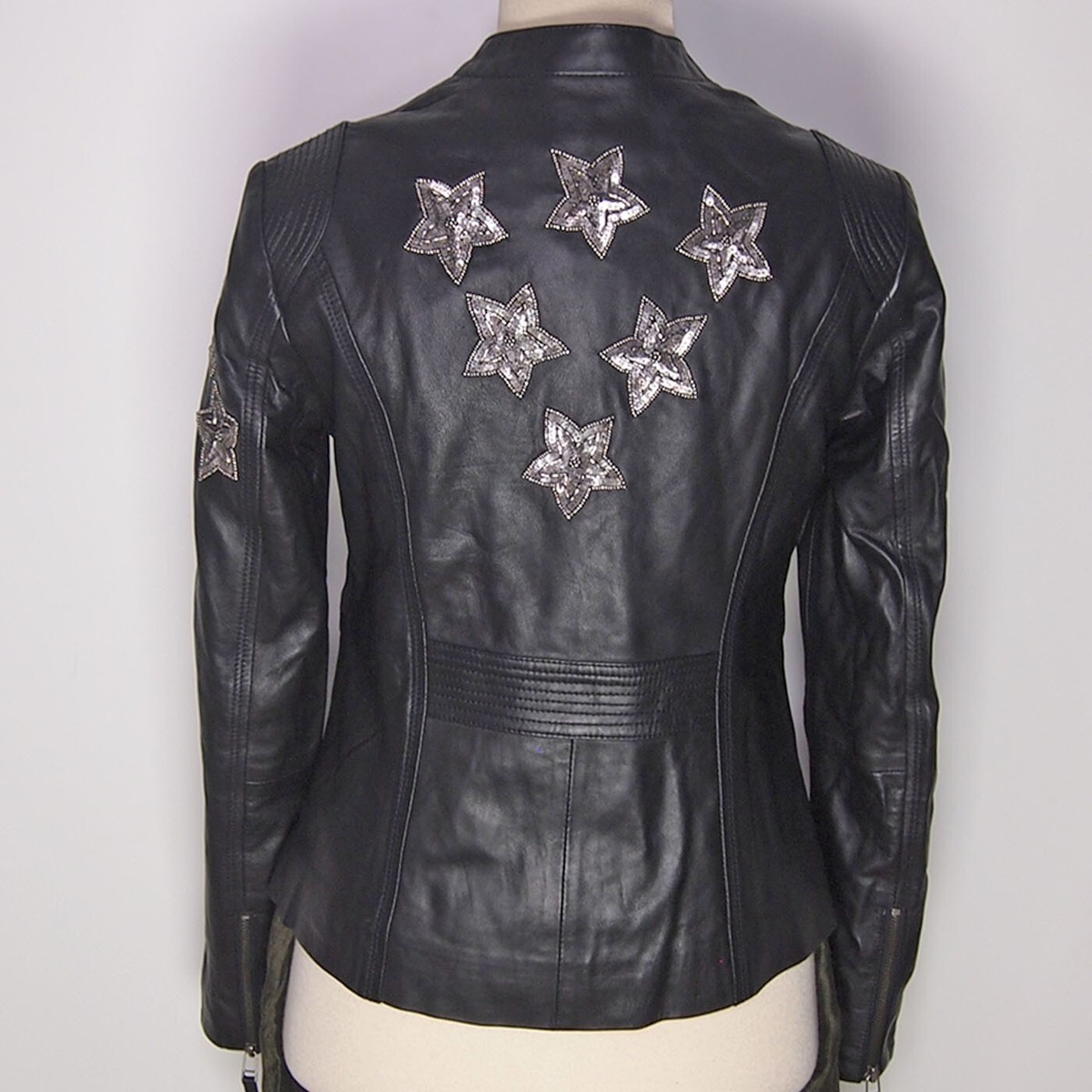 DAVID CARDONA SOFT LEATHER JACKETサイズ8 オンライン セールファッション - DAVID CARDONA SOFT LEATHER