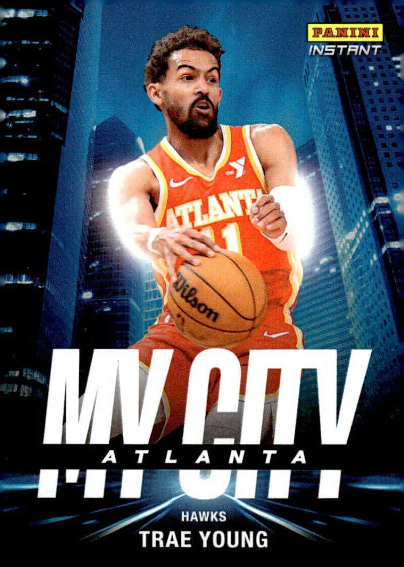 2024-25 Panini Instant NBA Trae Young MY CITY 1/268 SP Atlanta Hawks #MY-12