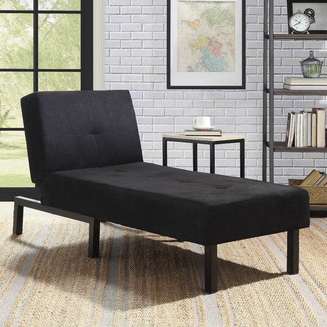 Mainstays Ms18 D3 1015 01 3 Position Chaise Lounge Black For