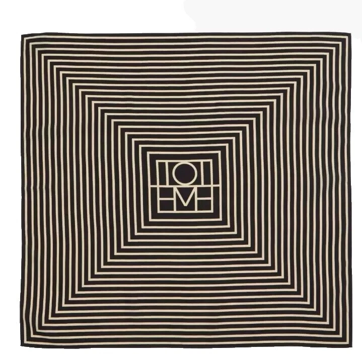 Silk Geometric Scarves & Wraps for Women