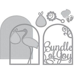 Download Spellbinders Die ~ LAYERED BUNDLE OF JOY ~ S4-852 ...