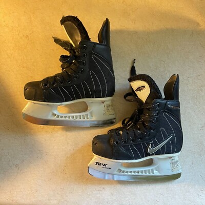 Nike Ignite 6 Ice Hockey Skates w/ TUUK Custom+ Blades   Youth/Junior Size