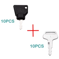 JCB 701/45501 Keys & Case S450 Keys Fit JCB Heavy Equipment Key 20PCS Keys