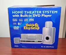 New Audiovox STS93 Home Theater System With Built In DVD Player